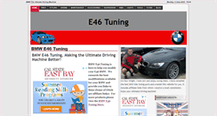 Desktop Screenshot of e46tuning.com